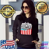 Country music line dancing guitar player western nashville shirt