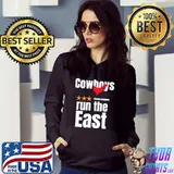 Cowboys Run The East Quote Unisex T-Shirt
