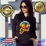 Cross Country Ski Girl Retro Winter Sports Skier Biathlon T-Shirt