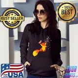 Cute Fox Japanese Cherry Blossom Flower Retro Vintage T-Shirt