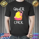 Cute Gamer Chick Video Gaming T-Shirt Unisex