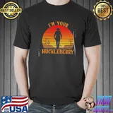 Doc Holiday I’m Your Huckleberry Retro Sunset Shirt Unisex