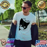 Ew people – Black Cat Mask 2022 T-Shirt Unisex