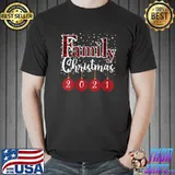Family Christmas 2021 Buffalo Plaid Matching Pajama T-Shirt Unisex