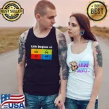 Funny Life begins at 40 Tank Top