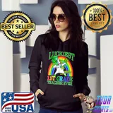 Funny Lucky 1st GRADE St Patrick's Day Teacher Unicorn Rainbow T-Shirt