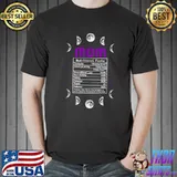 Funny Mom Nutritional Facts Mother's Day Woman Mommy Mother Family T-shirt
