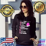 Funny Nail Technician Counselor Nail Tech Artist Manicurist T-Shirt