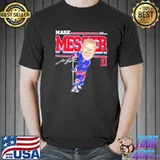 Funny New york nhl mark messier cartoon signature Unisex
