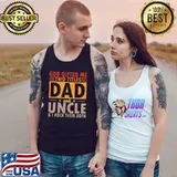 God Gifted Me Two Titles Dad and UNCLE & I ROCK THEM BOTH T- Tank Top