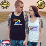 Happy twosday tuesday 22222 february 22nd Tank Top