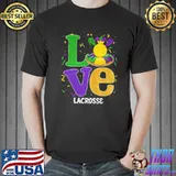 I love lacrosse mardI gras costume Unisex