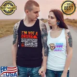 I'm not a drunk but my camping friends are and when they drink naturally I drink Tank Top