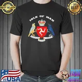 Isle of man coat of arms of coat of arm flag manx Unisex