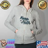 Keep the faith warnock for Georgia Full Zip Hooded