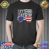 Lets Go Darwin Tee Trendy sarcastic Let’s Go Darwin T Shirt Unisex