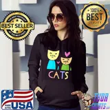 Love Cats drawing by Jad Fair Shirt