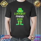 Luckiest Friend Ever Irish St Patricks Day T-Shirt