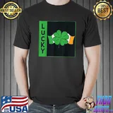 Lucky Leprechaun Irish Clover St Patrick’s Day Shamrock T-Shirt