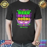 MardI gras beer beads boobs new orleans Unisex