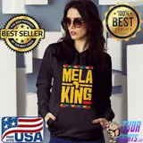 Melaking Melanin King Strong Black Men African Pride T-shirt