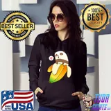 Men's Women's Kids Graphic Tees - Banana Panda Short Sleeve Premium T-Shirt
