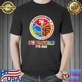 Nice 49ers Giants and Warriors San Francisco 1776 2022 Unisex