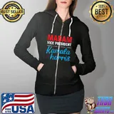 Nice Celebrate Vice President Kamala Harris Democratic Election T- Full Zip Hooded