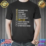 Nice Funny 53rd Birthday 53 Years Old Quarantine Bday Party 2022 T-Shirt Unisex