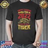 Nice Happy Chinese New Year 2022 Year of the Tiger Lunar New Year T-Shirt Unisex