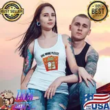 Nice Lottery One More Please Powerball Sticker Tank Top