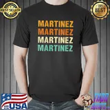 Nice Martinez Last Name Family Reunion Surname Personalized T- Unisex