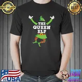 Nice Queen Elf Matching Family Group Christmas Party Pajama T- Unisex