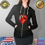 Nice Vintage Cute Cat valentine day, kitten lovers Kitty T-Shirt Full Zip Hooded