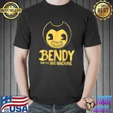 Nice Vintage Fun Bendy the Inks Machi nesny T-Shirt Unisex