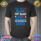 Official Biden Roses Are Red Kamala's Not Black Joe T-shirt