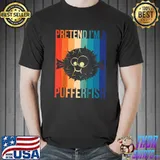 Official Blowfish Animal Tshirt for Puffers Fans T- Unisex