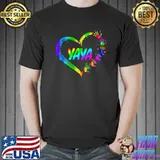 Official Gradient Heart Shape Yaya Shirt Unisex