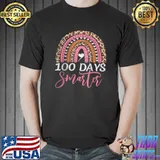 Official Happy 100 Day of School Smarter 100 Days of School T Shirt Unisex