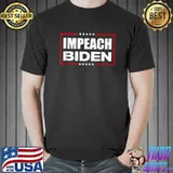 Official Impeach Biden Joe Biden Impeachment Republican Patriotic T-Shirt