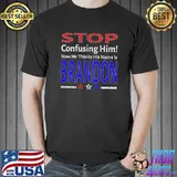 Official Mens Stop Confusing Him, Now He Thinks His Name Is Brandon T-Shirt