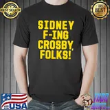 Official Sidney F ing Crosby Folks Unisex
