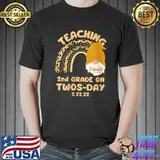 Official Twosday Tuesday February 2022 Teaching 2nd Grade Teacher T-Shirt Unisex