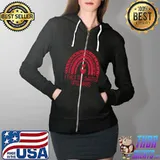 Official Valentines Day I Teach The Sweetest Hearts Rainbow Teacher T-Shirt Full Zip Hooded