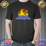 Official Washington UK Funny British Weather T- Unisex