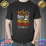 Original 100 Days Of Mischief Managed Shirt 100th Day Of School Kids T-Shirt