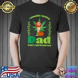Original CBD The Man The Myth The Legend Stoner Dad Marijuana T-Shirt Unisex