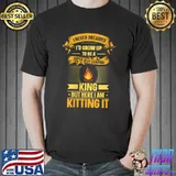 Original I Never Dreamed I'd Grow Up Camping Campfire Outdoor T-Shirt Unisex