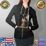 Original Photo With Guitar Slash Shirt Full Zip Hooded