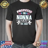 Original Promoted To Nonna Again 2022 Soon To Be Nonna Again T-Shirt